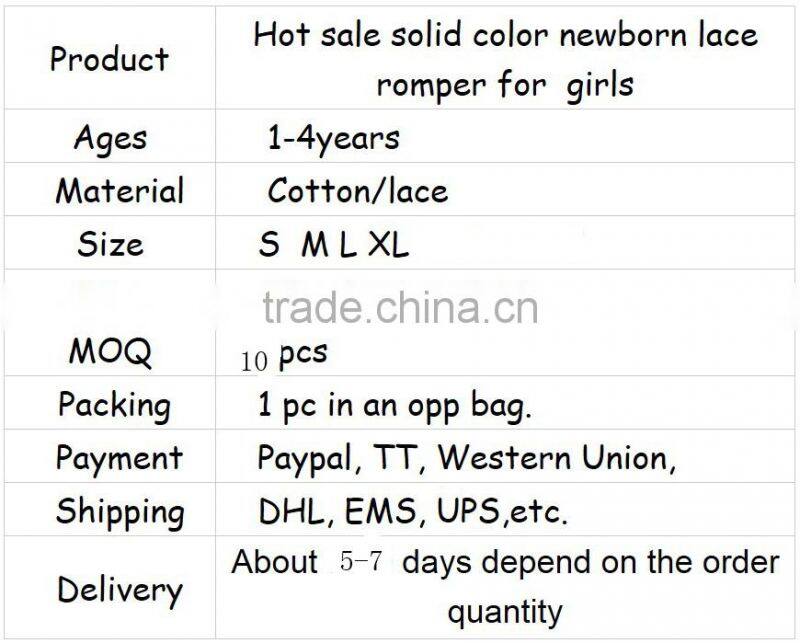 Lovely Fashion Strapless baby Lace Petti Romper for Baby Girls sweet Lace Petti Romper for Baby Girls RO005