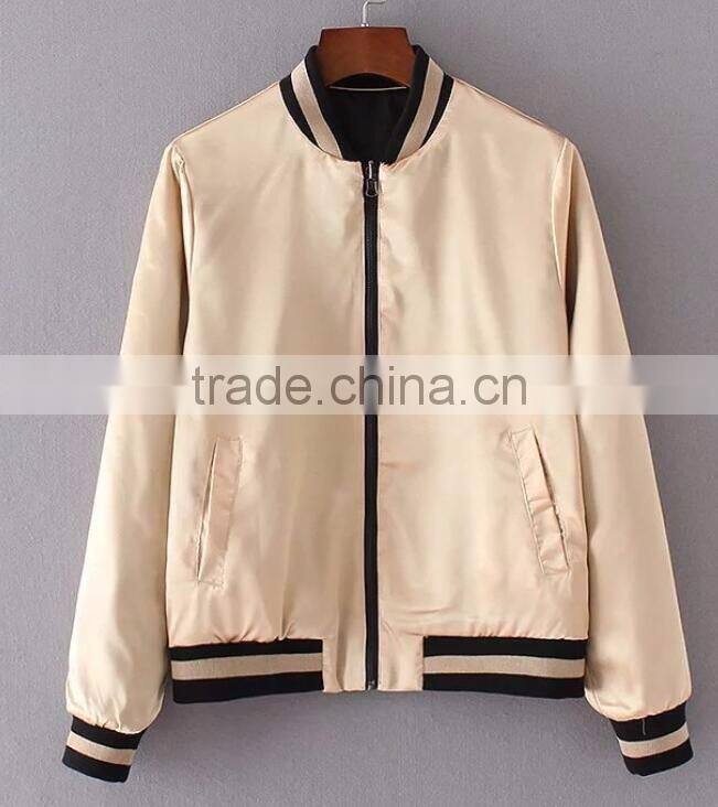 Runwaylover EY1061C New Design 2017 Ladies Spring Star Printed Jackets