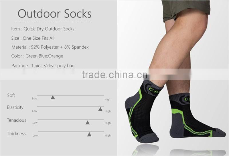 Men's Outdoor Quick-dry Fiber Running Sports Basketball Socks~Soft Thick stripe Restoring Socks~Accept Custom