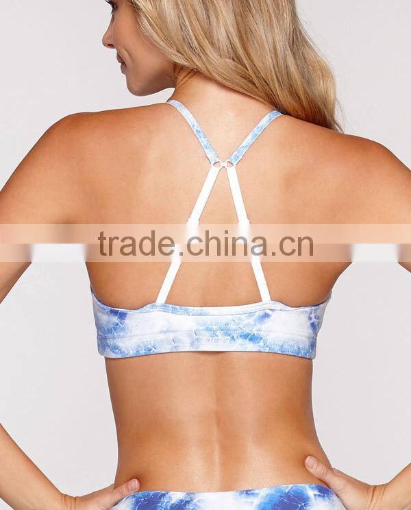 Custom Hot Sale Yoga Tops New Style Breathable Fitness Womens Sports Bras