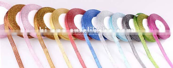 wholesale ribbon,gold gift christmas ribbon,metalic glitter ribbon