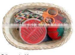 Sewing Set packing in basket