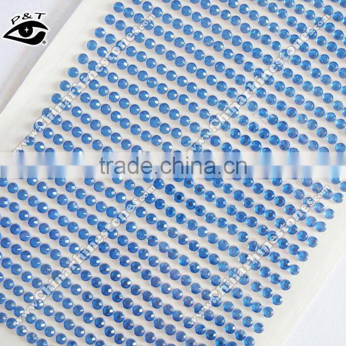Self Adhesive Rhinestone sticker Acrylic rhinestone sticker decal 5MM rhinestone sticker