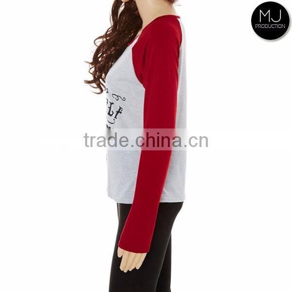 FACTORY wholesale christmas raglan shirts