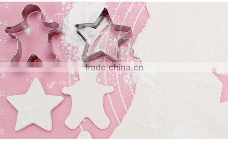 kitchen gadgets for crackers, cookies, stainless steel mold baking tools