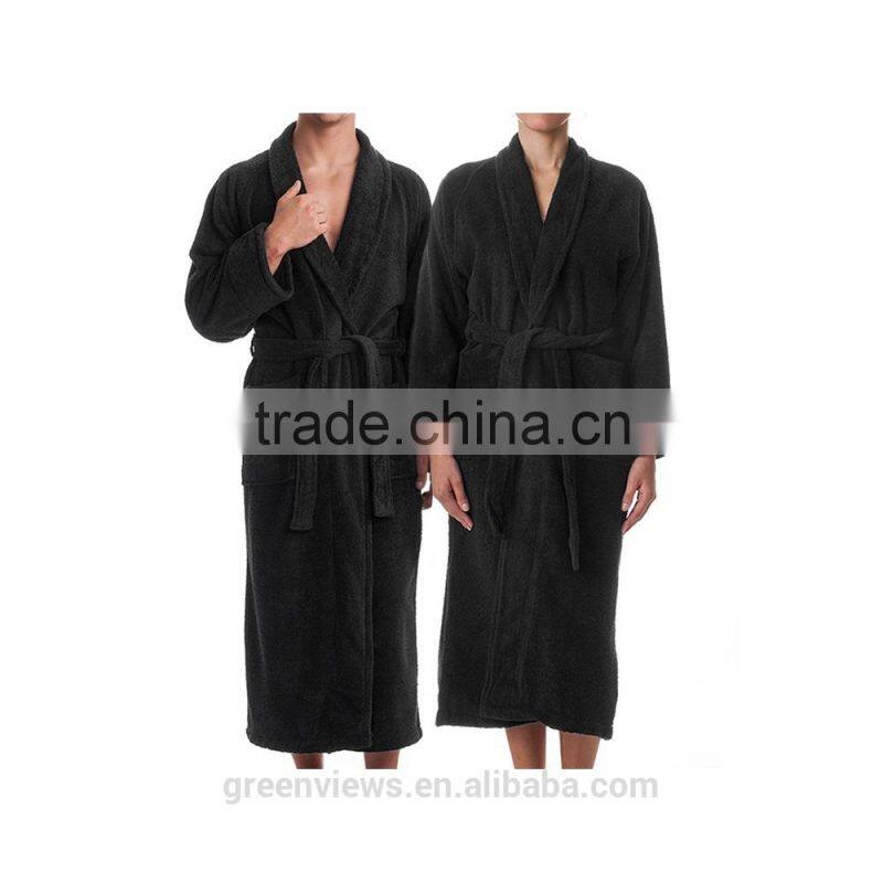 100%Bamboo Robes organic bambooo bathrobes Terry cloth fabric for bathrobe