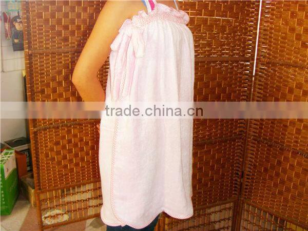 China Wholesale bath towel skirt bathrobe
