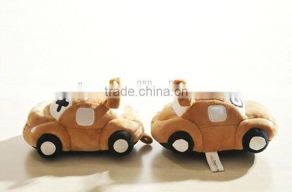 Custom cute plush stuffed toy car plush car toy