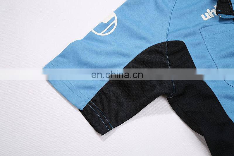 Short Sleeves Soccer Athletes Jerseys with Pocket