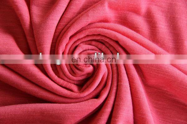 T/R slub Spandex Single Jersey