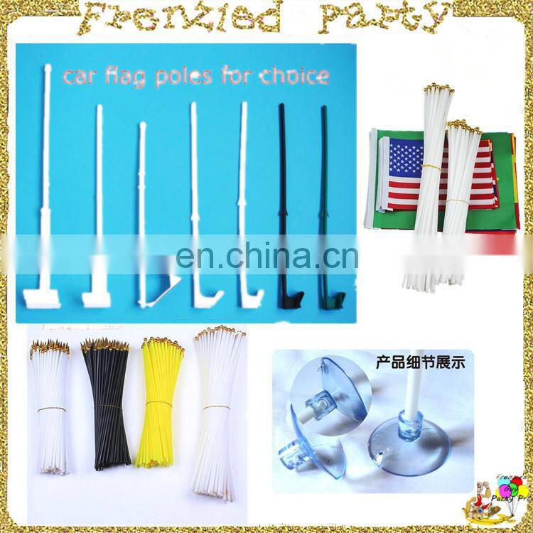 Hand flag yellow green brazil flag FGF-0007