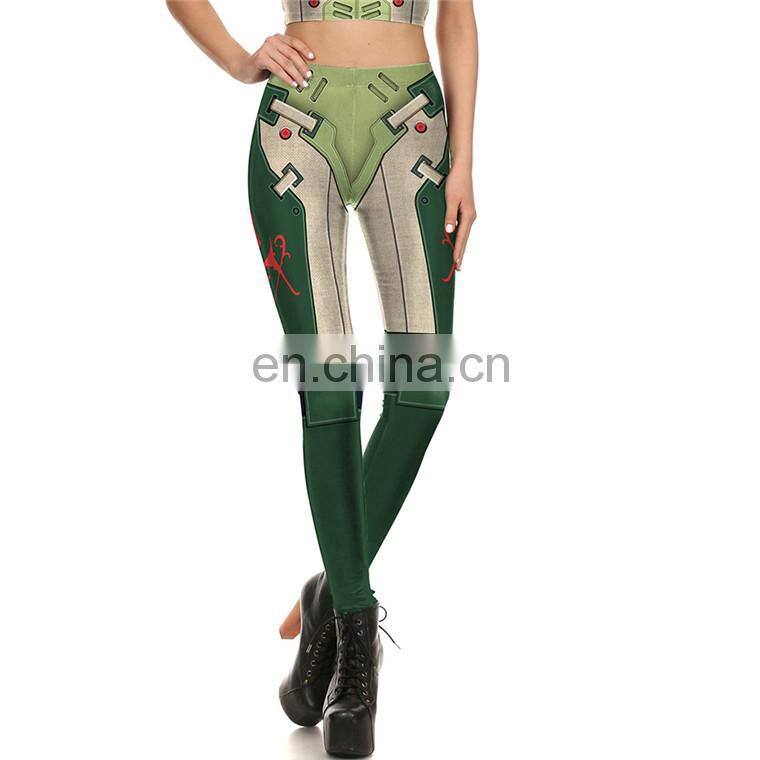 Wholesale Printed Workout Gym Custom Sport HIGH WAIST Yoga Legging For Women