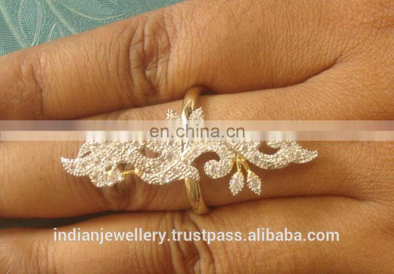 cubic zirconia bridal rings manufacturer, cubic zirconia wedding ring exporter