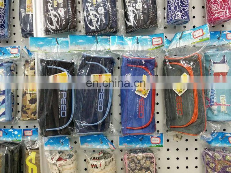 customized school children imagine zipper case canvas pencil pouch