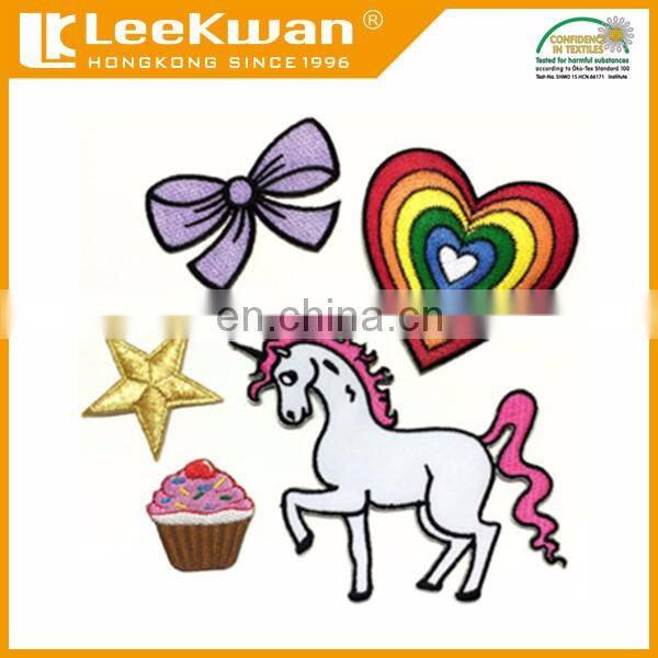 Skull Plain Iron On Embroidery Patch/Sticker Embroidery Patch