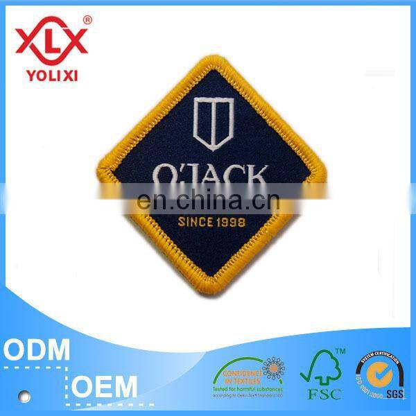 Sewing garment badge for jacket brand