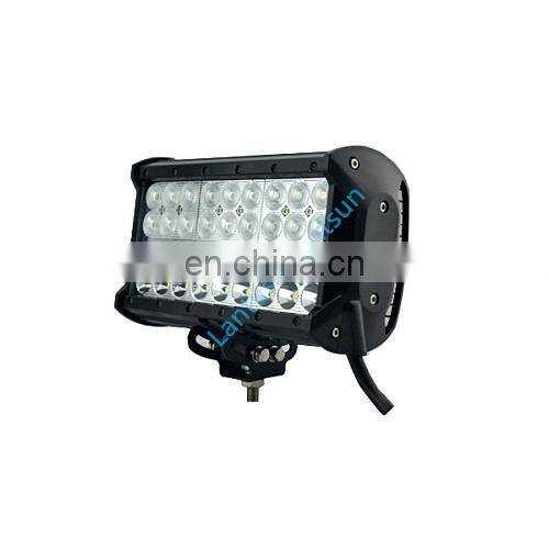 LED auxiliary lights 9inch 108w quad row waterproof IP68 one year warranty