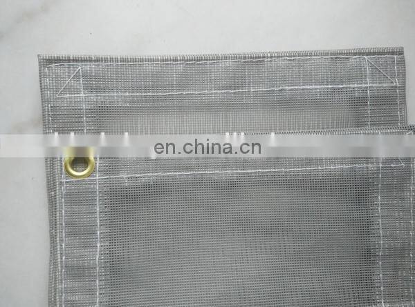 Truck tarp, pvc coated construction safety mesh sheet