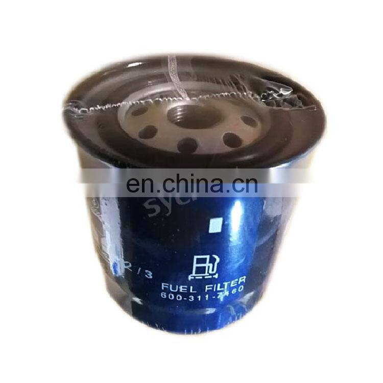 Diesel Engine Replace Rarts Excavator Fuel Filter 600-311-7460