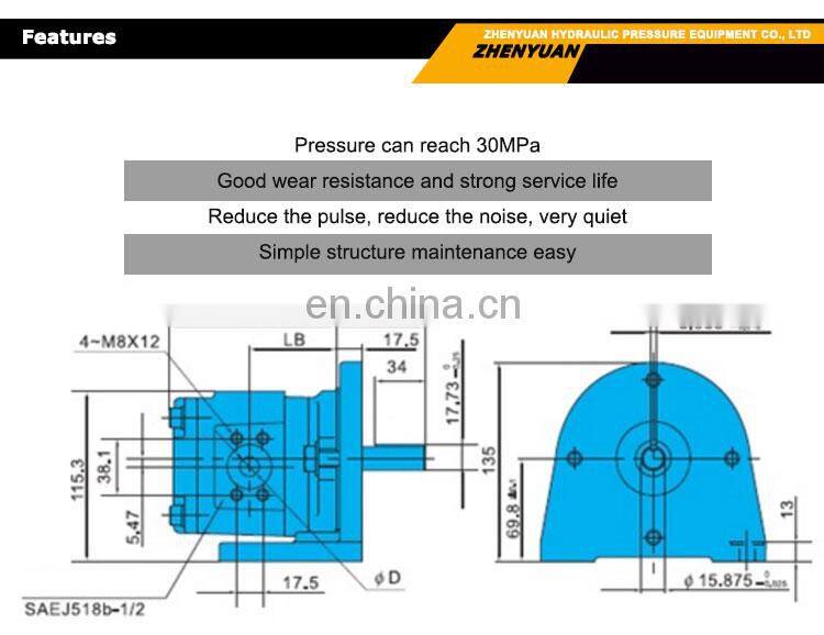 Trade assurance replace NACHI hydraulic pump IPH-56A-50-100-EZ-3624H