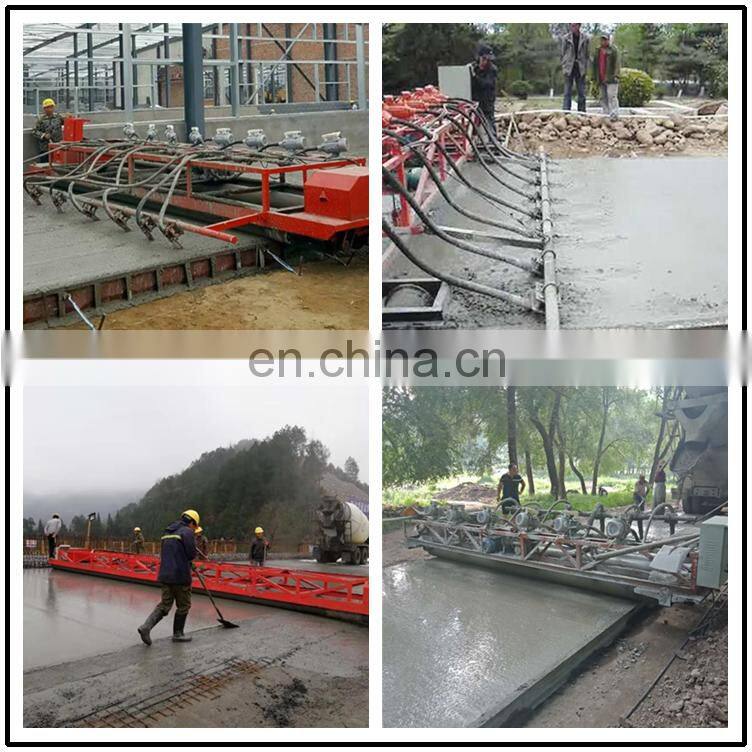 concrete road paver machine showing the first auger blade roller laying machine