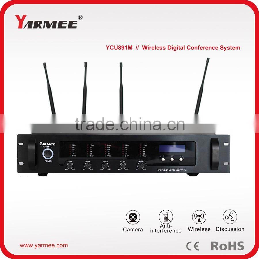 Hot sale wireless conference systems with delegate microphone