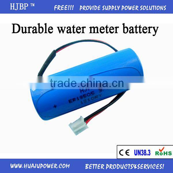 china factory wholesale HJBP CE|ROHS|UN38.3 LiSOCl2 3.6V ER18505 4000MAH lithium battery for thermal flowmeter
