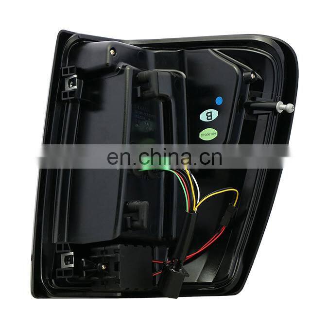 For Grand Cherokee 1999-2004 LED Rear Lamps Auto LED Tail Lights Smoke Color