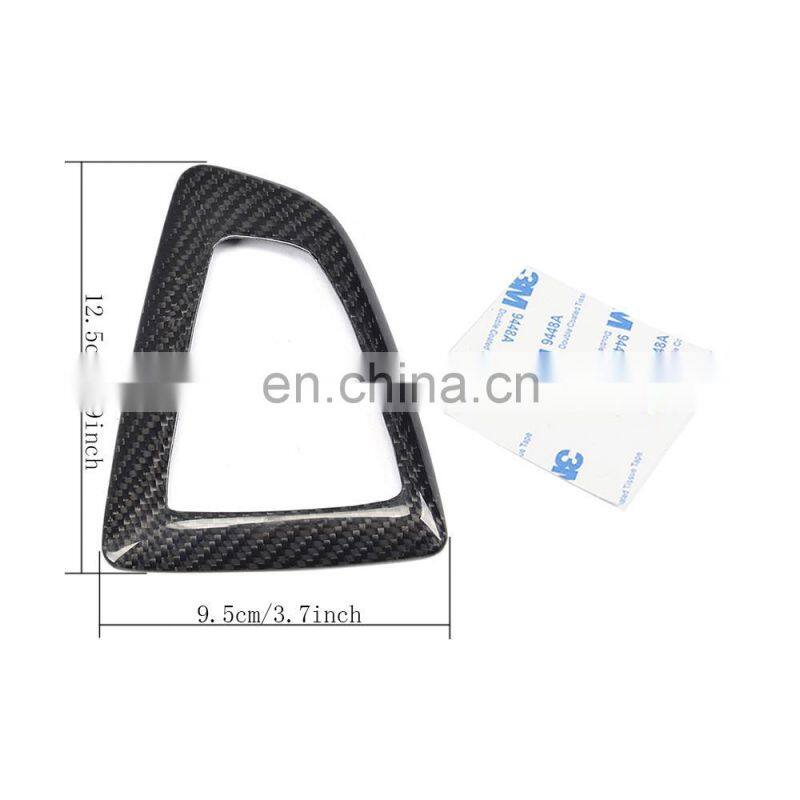 Pure Carbon Fiber Center Console Interior Trims for BMW ALL Series