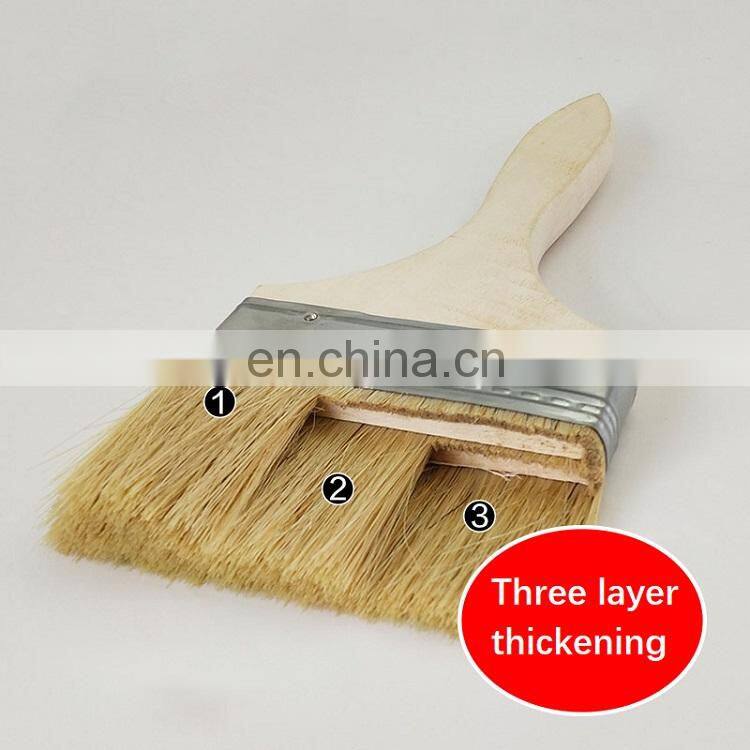 4 inch ordinary professional 100% high quality oil painting brushes paint brush