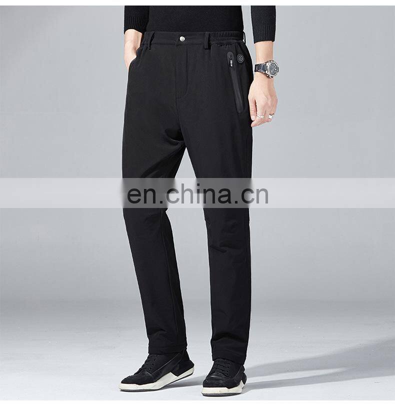 New smart constant temperature knee pad heating pants winter lovers plus velvet thickening men and women heating pants