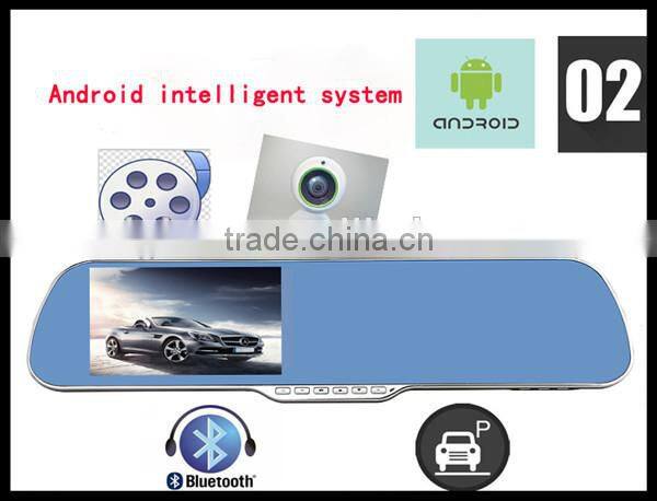 Christmas Hot sell 5 inches ultra-thin car digital rearview mirror