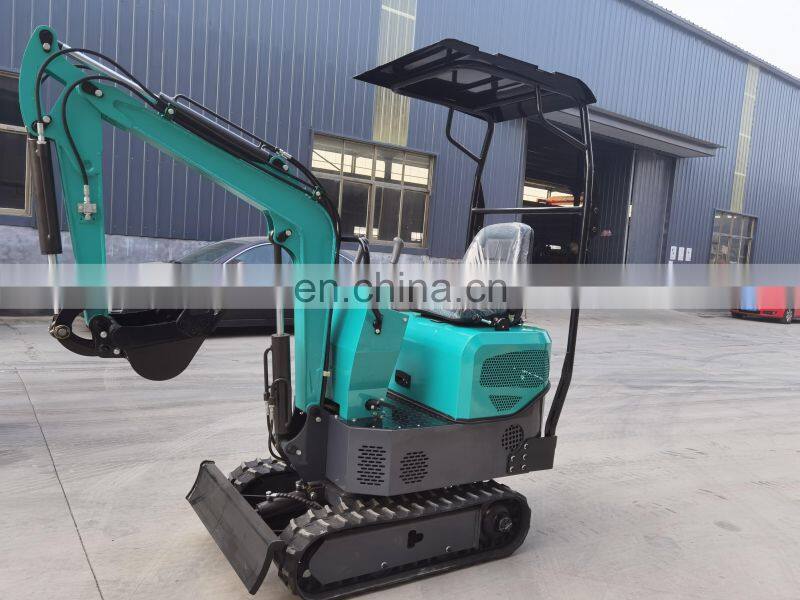 850mm Width Efficient 1.0 Ton mini excavator with Changchai engine 1000 kg mini digger for sale uk
