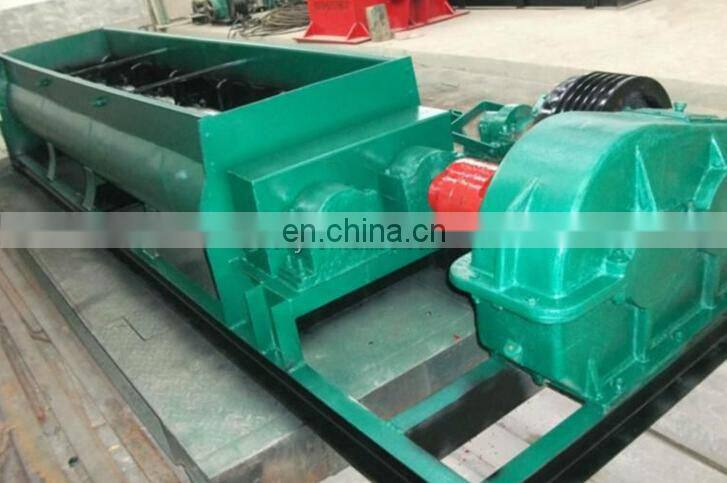 Shuliy double shaft mixer blender machine for clay,fly ash ,charcoal and coal