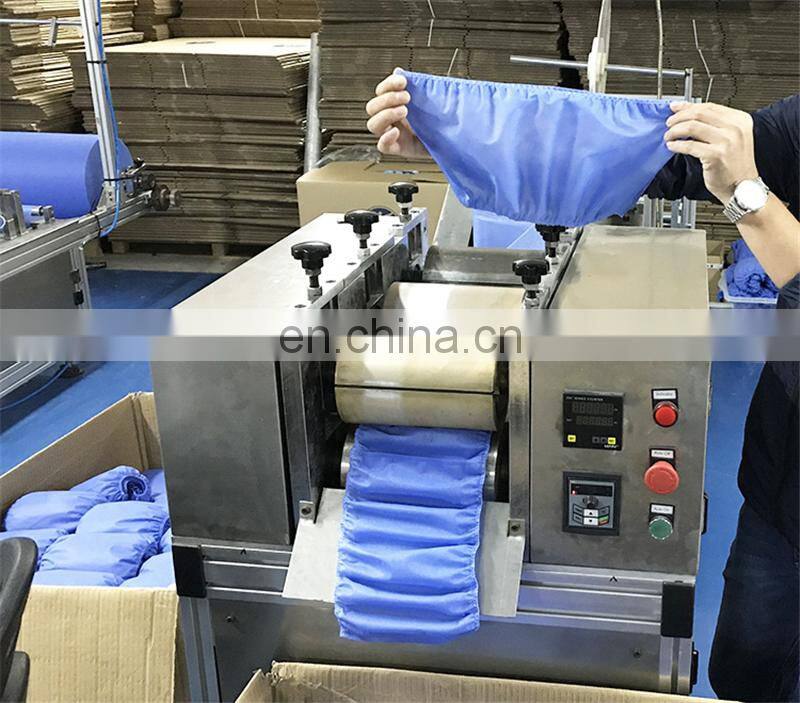 SC400 ultrasonic protective Disposable non-woven Fabric Shoes Cover making Machine