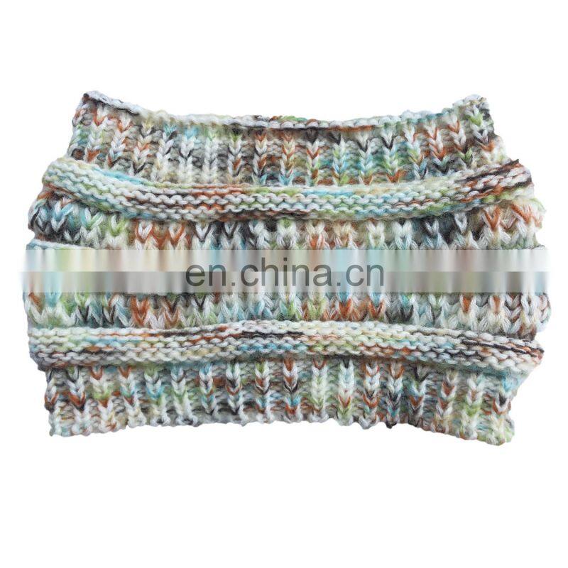 Women Knitted Headband Autumn Winter Girls Hair Accessories Headwear Elastic Hair Band Hair Accessories