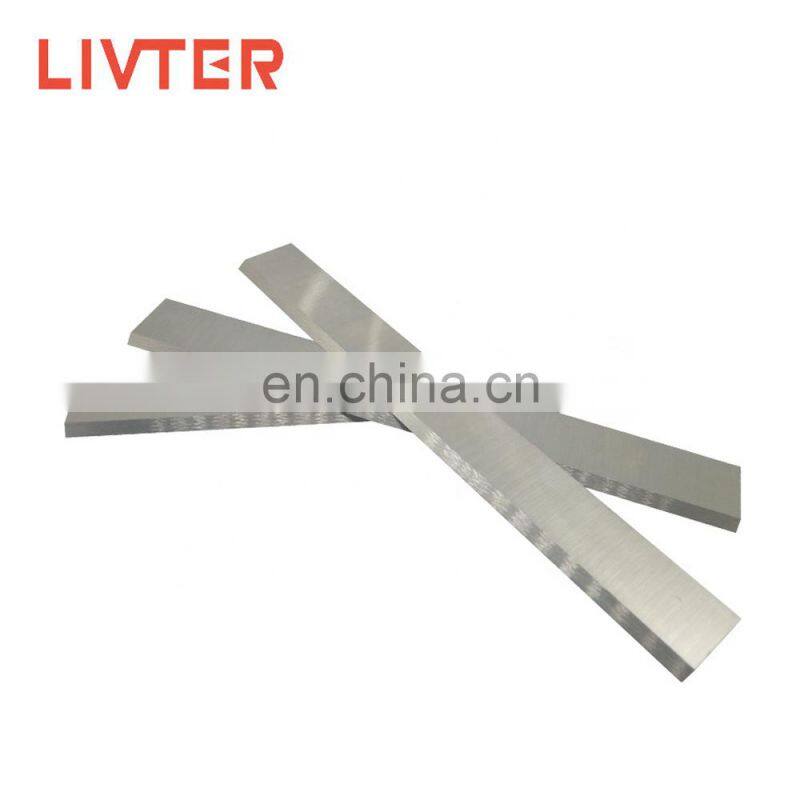 LIVTER customize high speed steel material flat blade knife for woodworking jointer thickness planer machine