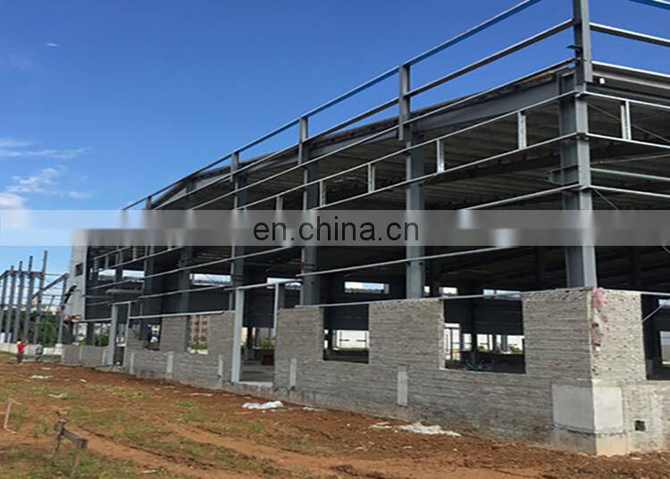 100x100 prefabricated steel structure building warehouse steel building