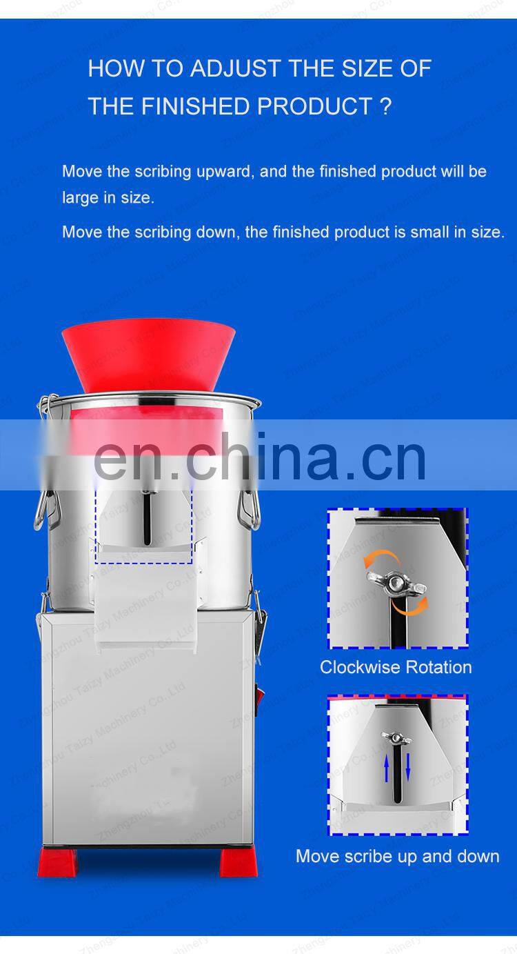 Commercial Stainless Steel Food Vegetable Fruit Crusher Chopper Cutting Machine For Sale