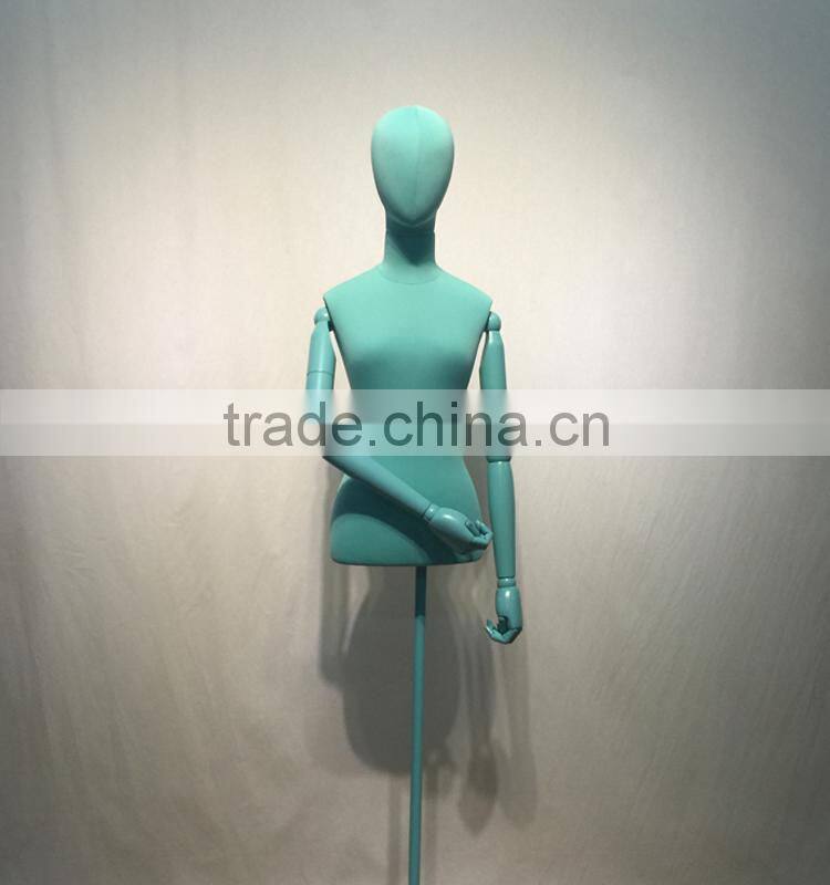 upper body female mannequin torso