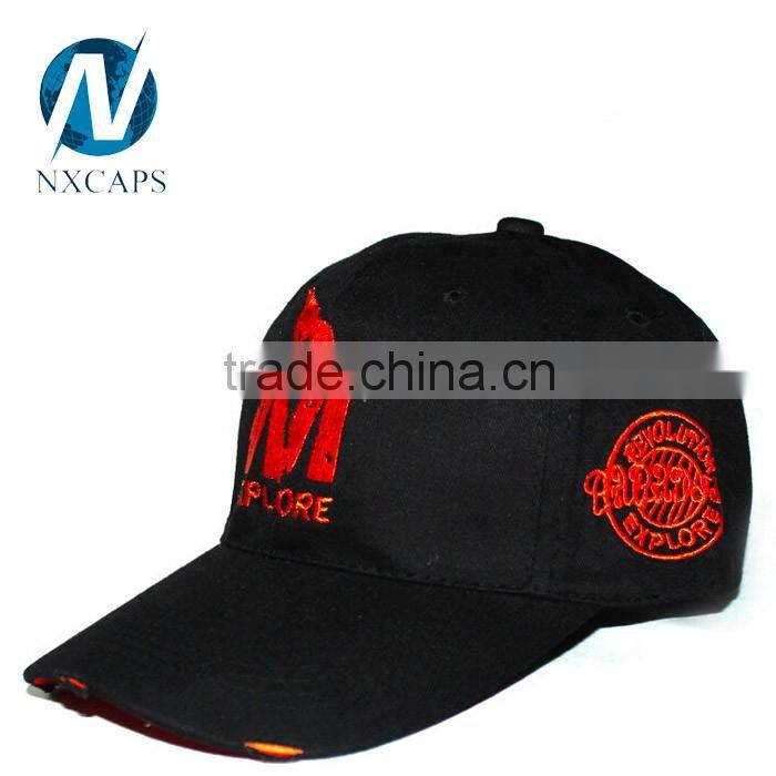 wholesale free trucker custom hat custom baseball capdistressed baseball cap