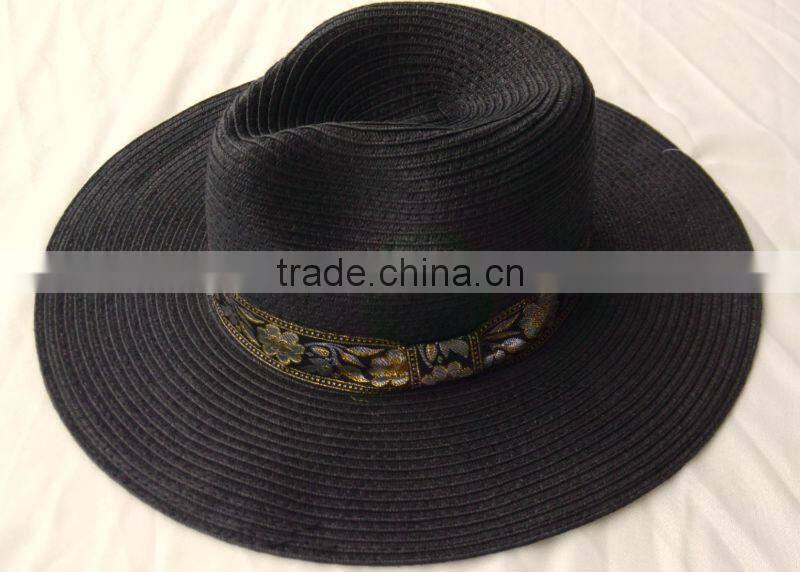 Wholesale Fashional Cheap Paper Straw Panama Hats