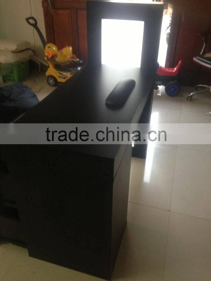 Beiqi salon furniture with LED light Manicure Table