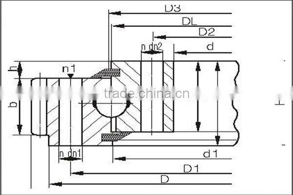 Fast Delivery High Load Slewing Ring Tower Crane Slewing Ring