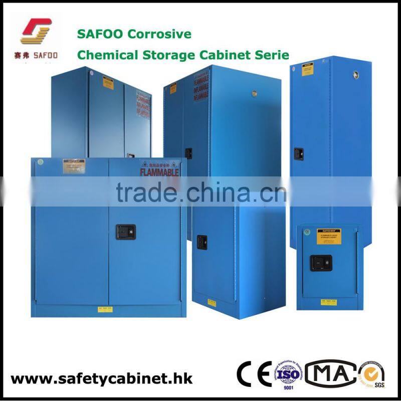 Lab table top Chemicals acid corrosive safety Cabinet with PP tray