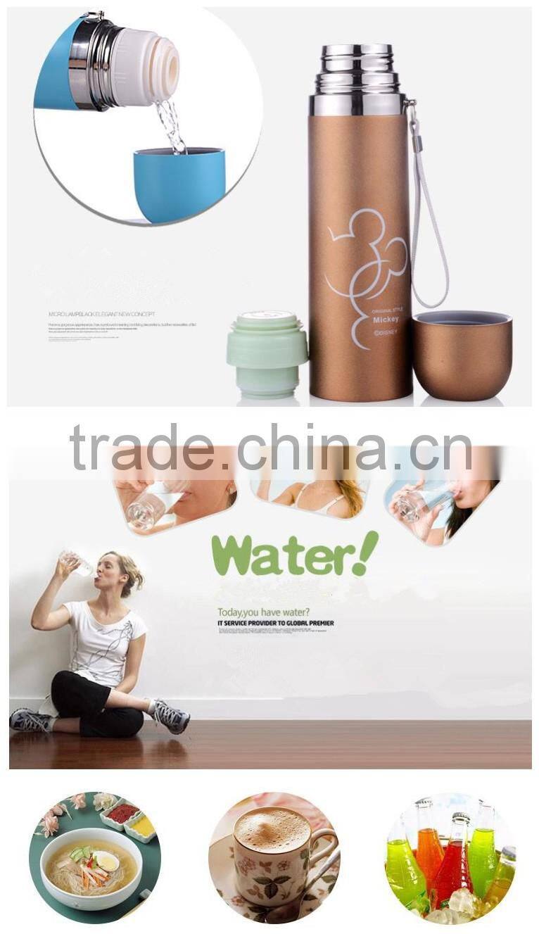 Double wall stainless steel water bottle/vacuum flask/stainless steel bottle