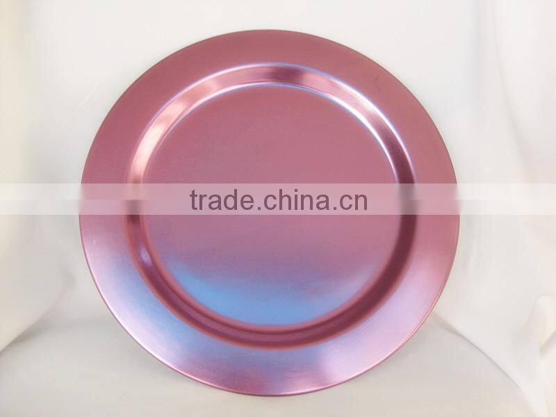 CCKT-203 2014 Best promotion Barware Circle Aluminum serving tray