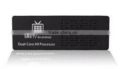 MK808 Dual Core A9 Google TV Box Android 4.1.1 RAM 1GB + 8GB Flash WIFI HDMI Full HD 1080P Mini pc android 4.2