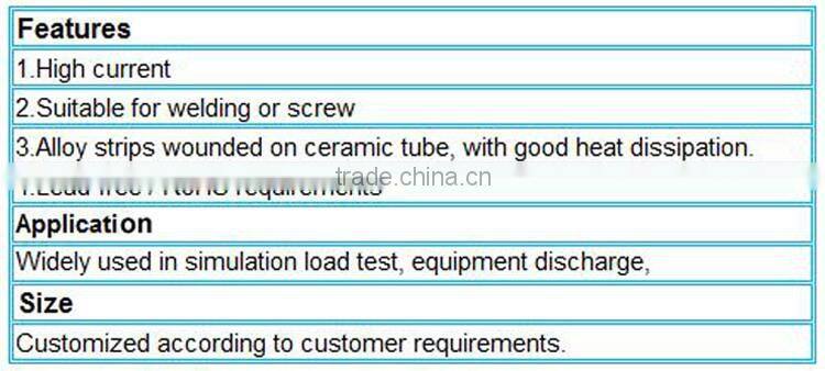 5000W High Power Power Resistor,HP Brake Resistor,Fixed Wirewound Resistor