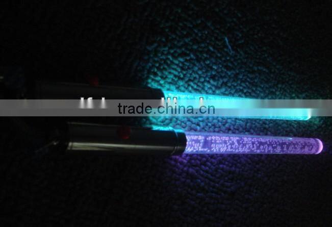 RGB led ring light,wedding decoration led glow sticks,flashing stick light